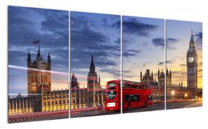 Londýn - moderný obraz (Obraz 160x80cm)