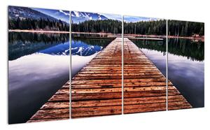 Vodné mólo - obraz (Obraz 160x80cm)