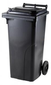 Akciový balíček - Popolnica Odpadová nádoba 120L čierna + čierna
