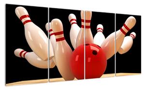 Bowling - obraz (Obraz 160x80cm)