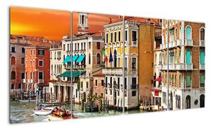 Benátky - obraz (Obraz 160x80cm)
