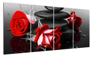 Obraz ruží (Obraz 160x80cm)