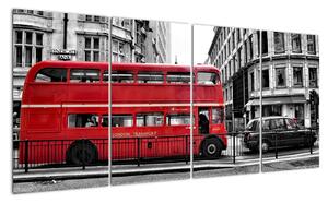 Ulice v Londýne - obraz (Obraz 160x80cm)