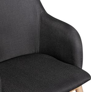 Wohnling Jedálenská stolička v škandinávskom štýle (antracitová) (100235621)