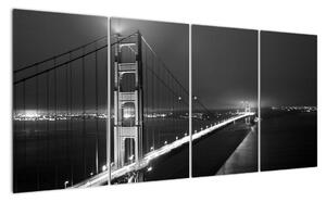 Most cez rieku - obraz (Obraz 160x80cm)