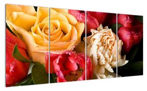 Obraz - kytice kvetov (Obraz 160x80cm)