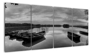 Panorama jazera - obraz (Obraz 160x80cm)