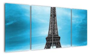 Abstraktný obraz Eiffelovej veže (Obraz 160x80cm)