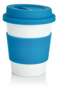 XD Design & Loooqs - Pla eko pohár na kávu modrý 0,35l