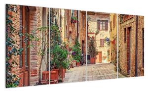 Mestská ulica - obraz (Obraz 160x80cm)