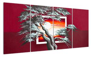 Obraz stromu na stenu (Obraz 160x80cm)