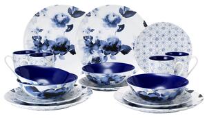 VanWell Porcelánová jedálenská súprava, 16-dielna (kráľovská modrá) (100314113)