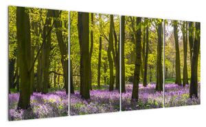 Obraz lesa (Obraz 160x80cm)