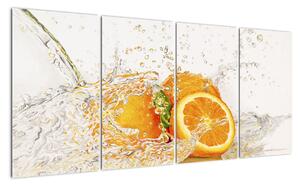 Pomaranče - obraz (Obraz 160x80cm)