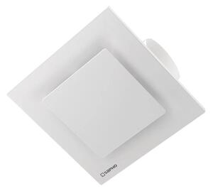 Sapho Sapho, TECTO kúpeľňový stropný ventilátor axiálny, 20 W, potrubie 100mm, biela, TC201