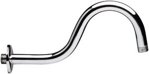 Sapho Sapho, Sprchové ramienko 300mm, chróm, tvar S, BR551