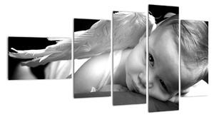 Dieťa - anjel - obrazy na stenu (Obraz 110x60cm)