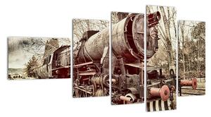 Obraz lokomotívy (Obraz 110x60cm)