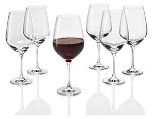 ERNESTO Poháre na sekt/víno/vodu, 6 kusov (pohár na červené víno) (100344392)