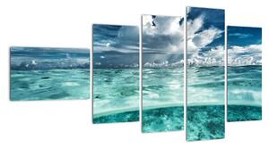 Obraz morskej hladiny a neba (Obraz 110x60cm)