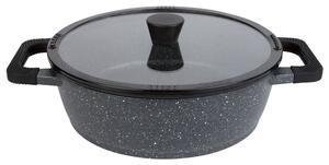 ERNESTO® Servírovacia panvica, Ø 28 cm (žulový kameň/čierna) (100340882)