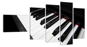 Obraz: klavír (Obraz 110x60cm)