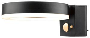 Ledvance Outdoor Endura Solárne nástenné svietidlo (jeden kruh/čierne) (100345166)