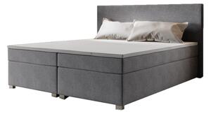 Čalúnená postel Boxspring ISLAND + matrac + rošt - cosmic160 / 160x200 / bez vrchného matraca