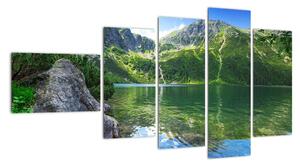 Obraz jazera (Obraz 110x60cm)