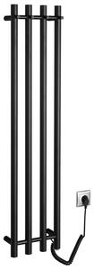 Sapho Sapho, PAPINADO elektrický sušiak uterákov, 263x1200mm, 85W, čierna mat, ER350