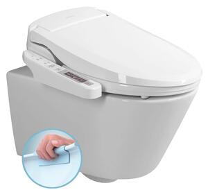 Sapho Sapho, AVVA závesné WC s elektronickým bidetom BLOOMING EKO PLUS, NB-1160D-3