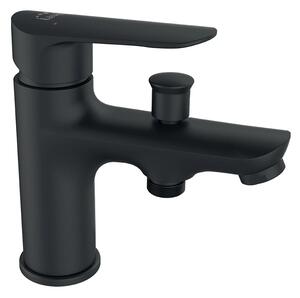 Laveo Appia, vaňová/umývadlová batéria na vaňu h-150, čierna, LAV-BLP_71JD