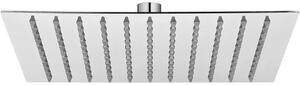 Laveo Kvadrato, horná/hlavová sprcha 250x250 mm, štvorec, chrómová, LAV-NLQ_0D1S