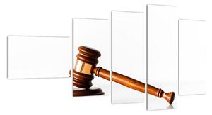 Moderný obraz - sudca, advokát (Obraz 110x60cm)