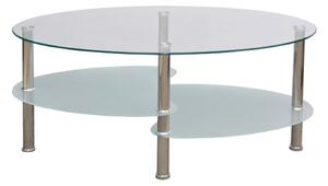 Konferenčný stolík s exkluzívnym dizajnom, biely