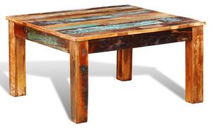 Konferenčný stolík, štvorcový, recyklované drevo