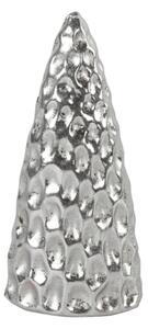 Vianočná dekorácia stromček SILVER LIGHTS 12 cm, strieborný