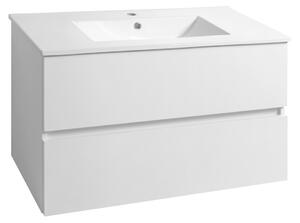 Aqualine Aqualine, PANEDA umývadlová skrinka 89,5x55x45,2cm, biały, PN290