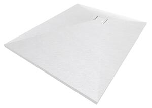 Gamma Erga Oldaf, SMC obdĺžniková sprchová vanička 100 x 80 cm, biela matná, ERG-GMA-OL-80100