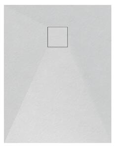 Gamma Erga Oldaf, SMC obdĺžniková sprchová vanička 70 x 90 cm, biela matná, ERG-GMA-OL-7090