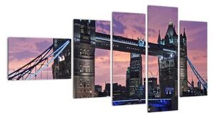 Obraz s Tower Bridge (Obraz 110x60cm)