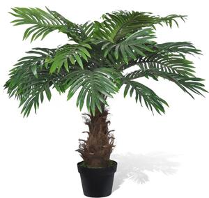 Umelá palma Cykas v črepníku, 80 cm