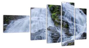 Obraz s vodopádmi na stenu (Obraz 110x60cm)