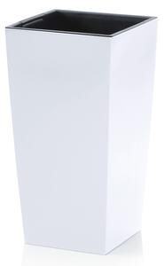 Prosperplast Kvetináč s vložkou Urbi Square (40 x 75 x 40 cm (Š x V x H), biela) (100275788)