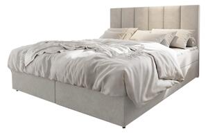 Čalúnená posteľ boxspring KARDI - cosmic 10 / 140x200 / bez vrchného matraca