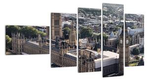 Britský parlament, obraz (Obraz 110x60cm)