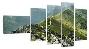 Hrebeň hôr - moderné obrazy (Obraz 110x60cm)