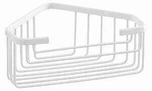 GEDY 2483-02 Smart rohová polica do sprchy, 20 x 8 x 15,1 cm, biela