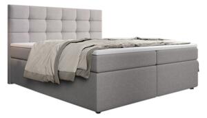 Čalúnená posteľ boxspring SALMA + vrchný matrac - inari 22 / 180x200