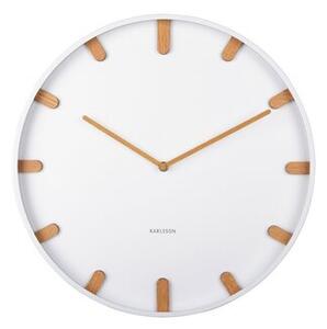 Karlsson 5942WH dizajnové nástenné hodiny 40 cm